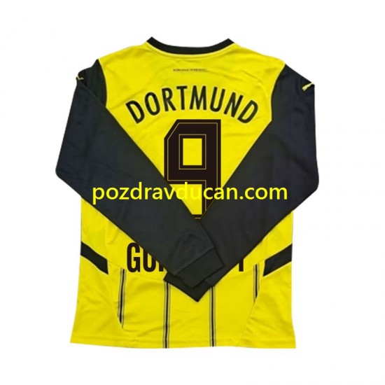 Nogometni Dresovi Borussia Dortmund Serhou Guirassy 9 Muški Domaći dres 2024-2025 Dugi Rukav