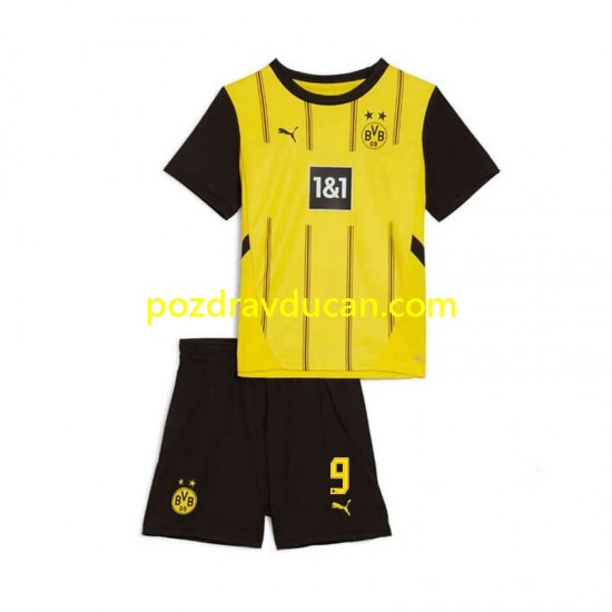 Nogometni Dresovi Borussia Dortmund Serhou Guirassy 9 Dječji Domaći dres 2024-2025 Kratkih Rukava