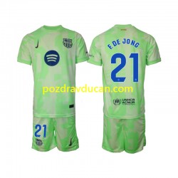 Nogometni Dresovi FC Barcelona F DE JONG 21 Dječji Treći dres 2024-2025 Kratkih Rukava
