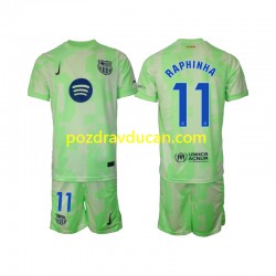Nogometni Dresovi FC Barcelona Raphinha 11 Dječji Treći dres 2024-2025 Kratkih Rukava
