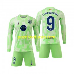 Nogometni Dresovi FC Barcelona Robert Lewandowski 9 Dječji Treći dres 2024-2025 Dugi Rukav