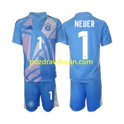 Nogometni Dresovi Njemačka Manuel Neuer 1 Vratar Dječji Četvrti dres 2024-2025 Kratkih Rukava