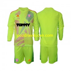 Nogometni Dresovi Hajduk Split Vratar Dječji Domaći dres 2024-2025 Dugi Rukav
