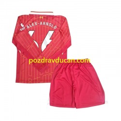 Nogometni Dresovi Liverpool Alexander-Arnold 66 Dječji Domaći dres 2024-2025 Dugi Rukav