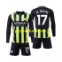 Nogometni Dresovi Manchester City Kevin De Bruyne 17 Dječji Gostujući dres 2024-2025 Dugi Rukav