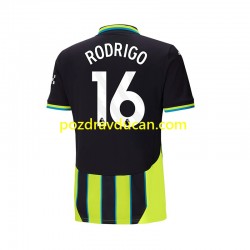 Nogometni Dresovi Manchester City RODRIGO 16 Muški Gostujući dres 2024-2025 Kratkih Rukava