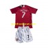 Nogometni Dresovi Manchester United Cristiano Ronaldo 7 Champion League 2007 Retro Dječji Domaći dres Kratkih Rukava