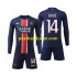 Nogometni Dresovi Paris Saint-Germain D Doue 14 Dječji Domaći dres 2024-2025 Dugi Rukav