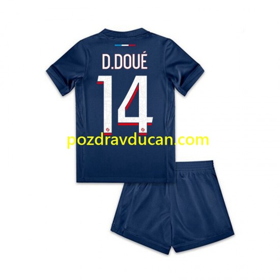 Nogometni Dresovi Paris Saint-Germain Desire Doue 14 Dječji Domaći dres 2024-2025 Kratkih Rukava