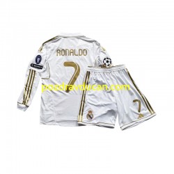 Nogometni Dresovi Real Madrid Cristiano Ronaldo 7 Dječji Domaći dres 2011 Dugi Rukav