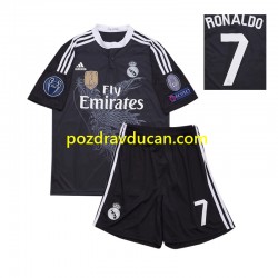 Nogometni Dresovi Real Madrid Cristiano Ronaldo 7 2014 Retro Dječji Treći dres Kratkih Rukava