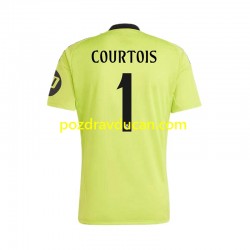 Nogometni Dresovi Real Madrid COURTOIS 1 Vratar Muški Treći dres 2024-2025 Kratkih Rukava