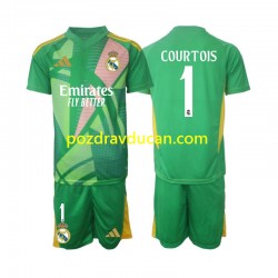 Nogometni Dresovi Real Madrid Thibaut Courtois 1 Vratar Dječji Treći dres 2024-2025 Kratkih Rukava