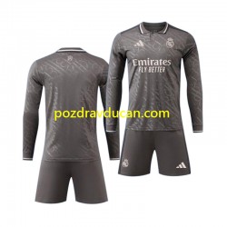 Nogometni Dresovi Real Madrid Dječji Treći dres 2024-2025 Dugi Rukav