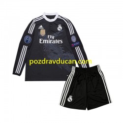 Nogometni Dresovi Real Madrid 2014 Retro Dječji Treći dres Dugi Rukav