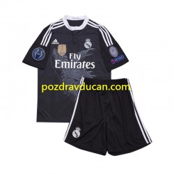 Nogometni Dresovi Real Madrid 2014 Retro Dječji Treći dres Kratkih Rukava