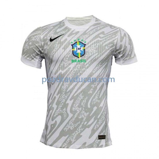 Nogometni Dresovi Brazil Vratar Muški Domaći dres 2024 Kratkih Rukava