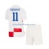 Nogometni Dresovi Hrvatska Marcelo Brozovic 11 Dječji Domaći dres Euro 2024 Kratkih Rukava