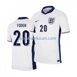 Nogometni Dresovi Engleska Phil Foden 20 Muški Domaći dres Euro 2024 Kratkih Rukava