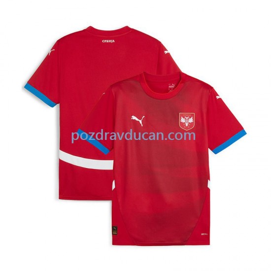 Nogometni Dresovi Srbija Muški Domaći dres Euro 2024 Kratkih Rukava