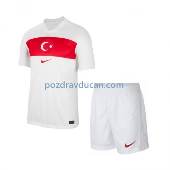 Nogometni Dresovi Turska Dječji Domaći dres Euro 2024 Kratkih Rukava