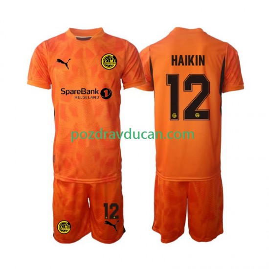 Nogometni Dresovi FK Bodø/Glimt Nikita Haikin 12 Vratar Dječji Gostujući dres 2025 Kratkih Rukava