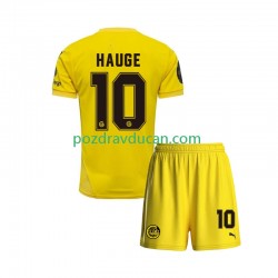 Nogometni Dresovi FK Bodø/Glimt Jens Petter Hauge 10 Dječji Domaći dres 2025 Kratkih Rukava
