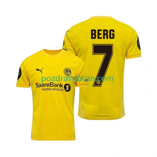 Nogometni Dresovi FK Bodø/Glimt Patrick Berg 7 Muški Domaći dres 2025 Kratkih Rukava