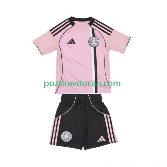 Nogometni Dresovi Leicester City Dječji Treći dres 2025-2026 Kratkih Rukava