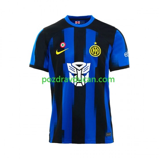 Nogometni Dresovi AC Milan Transformers Muški Domaći dres 2023-2024 Kratkih Rukava
