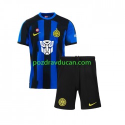 Nogometni Dresovi AC Milan Transformers Dječji Domaći dres 2023-2024 Kratkih Rukava