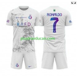 Nogometni Dresovi Al-Nassr Ronaldo 7 Dječji Treći dres 2023-2024 Kratkih Rukava