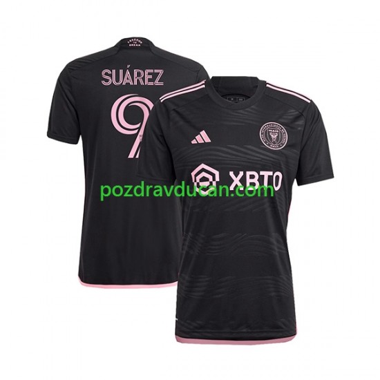 Nogometni Dresovi Inter Miami Suárez Luis 9 Muški Gostujući dres 2023-2024 Kratkih Rukava