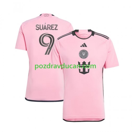 Nogometni Dresovi Inter Miami Suárez Luis 9 Muški Domaći dres 2024 Kratkih Rukava