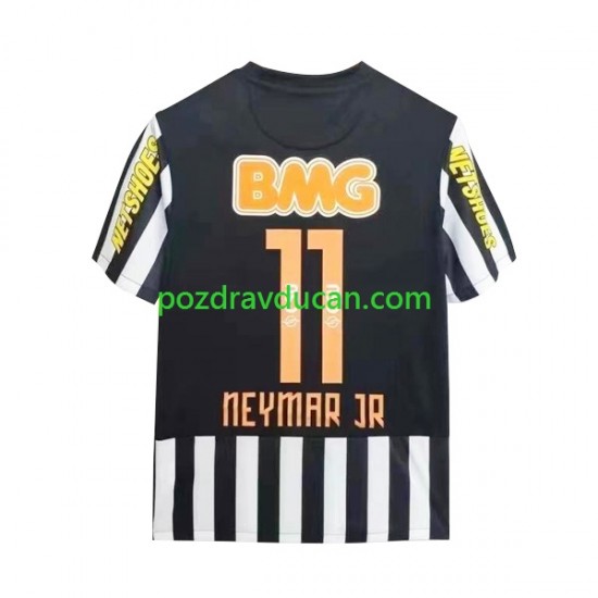 Nogometni Dresovi Santos FC Neymar JR 11 -2012 Retro Muški Gostujući dres 2011 Kratkih Rukava