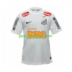 Nogometni Dresovi Santos FC -2012 Retro Muški Domaći dres 2011 Kratkih Rukava