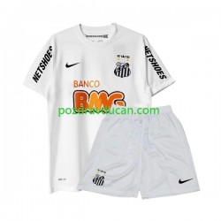 Nogometni Dresovi Santos FC -2012 Retro Dječji Domaći dres 2011 Kratkih Rukava