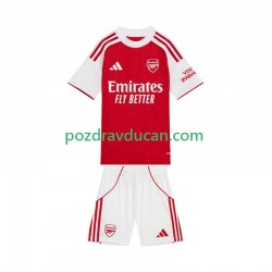 Nogometni Dresovi Arsenal Dječji Domaći dres 2025-2026 Kratkih Rukava