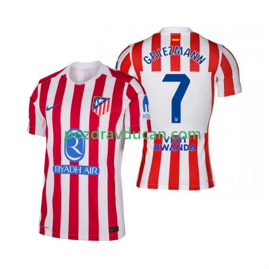 Nogometni Dresovi Atlético Madrid Antoine Griezmann 7 Muški Domaći dres 2025-2026 Kratkih Rukava