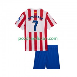 Nogometni Dresovi Atlético Madrid Antoine Griezmann 7 Dječji Domaći dres 2025-2026 Kratkih Rukava