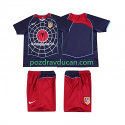 Nogometni Dresovi Atlético Madrid 2005 Retro Dječji Gostujući dres 2004 Kratkih Rukava