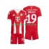 Nogometni Dresovi FC Bayern München Alphonso Davies 19 Dječji Domaći dres 2025-2026 Kratkih Rukava