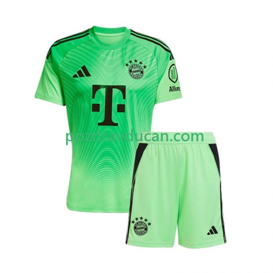 Nogometni Dresovi FC Bayern München Vratar Dječji Domaći dres 2025-2026 Kratkih Rukava
