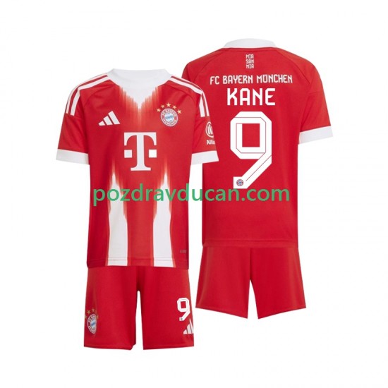 Nogometni Dresovi FC Bayern München Harry Kane 9 Dječji Domaći dres 2025-2026 Kratkih Rukava