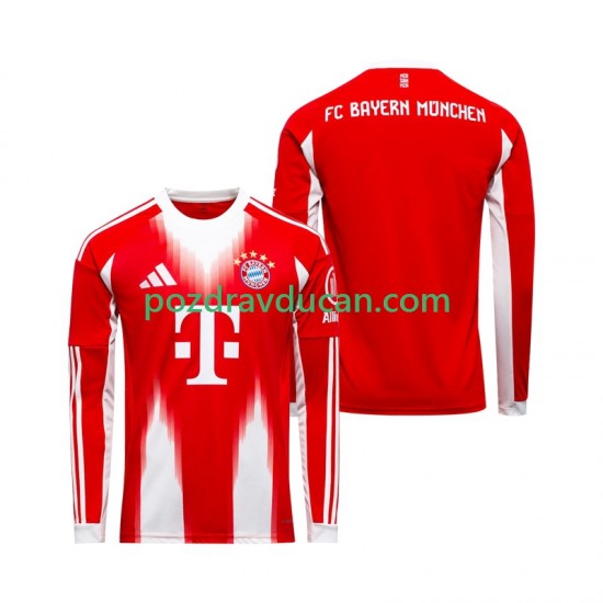 Nogometni Dresovi FC Bayern München Muški Domaći dres 2025-2026 Dugi Rukav