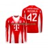 Nogometni Dresovi FC Bayern München Jamal Musiala 42 Muški Domaći dres 2025-2026 Dugi Rukav