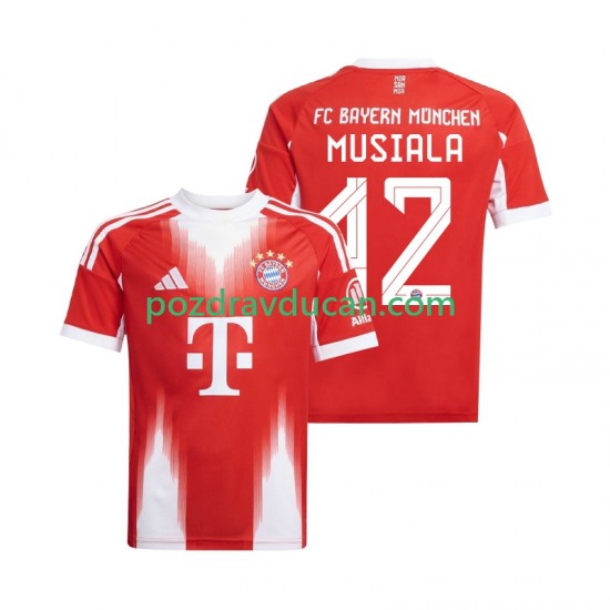 Nogometni Dresovi FC Bayern München Jamal Musiala 42 Muški Domaći dres 2025-2026 Kratkih Rukava