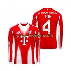 Nogometni Dresovi FC Bayern München Jonathan Tah 4 Muški Domaći dres 2025-2026 Dugi Rukav