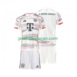 Nogometni Dresovi FC Bayern München Dječji Gostujući dres 2025-2026 Kratkih Rukava