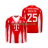 Nogometni Dresovi FC Bayern München Thomas Muller 25 Muški Domaći dres 2025-2026 Dugi Rukav